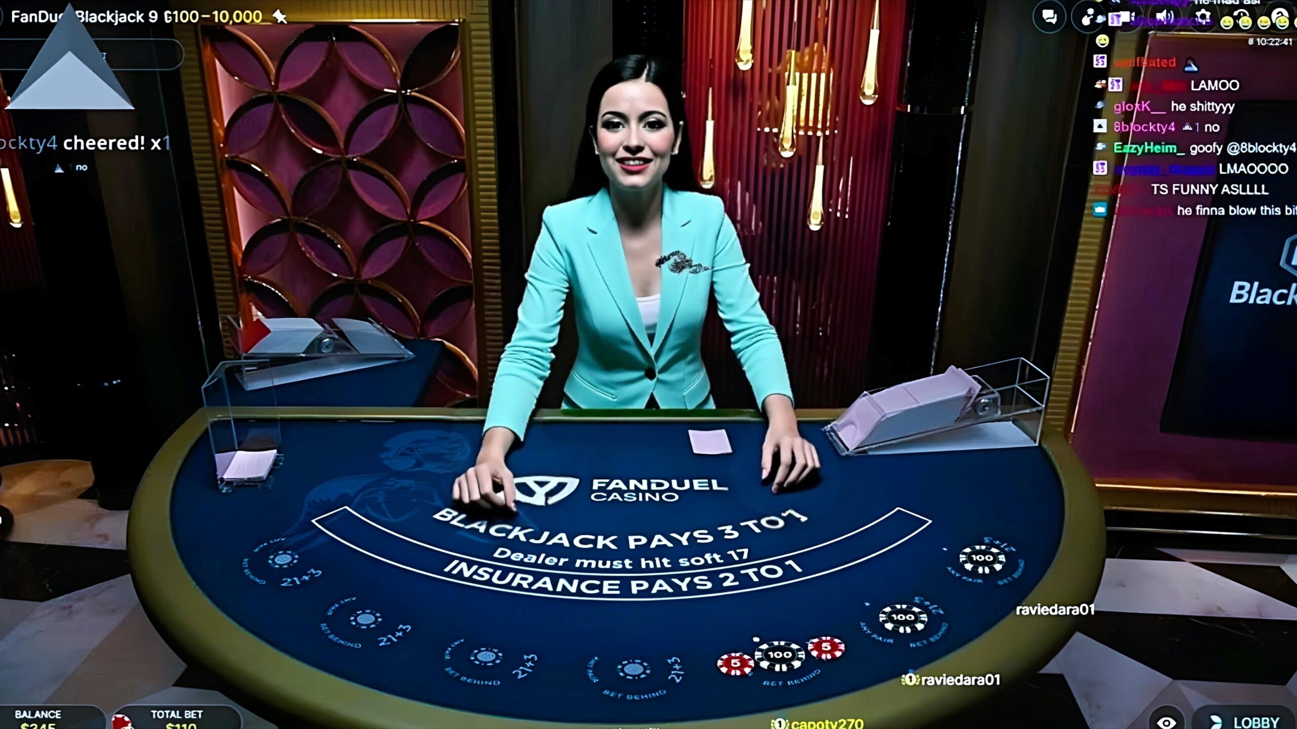 Live Blackjack Side Bets